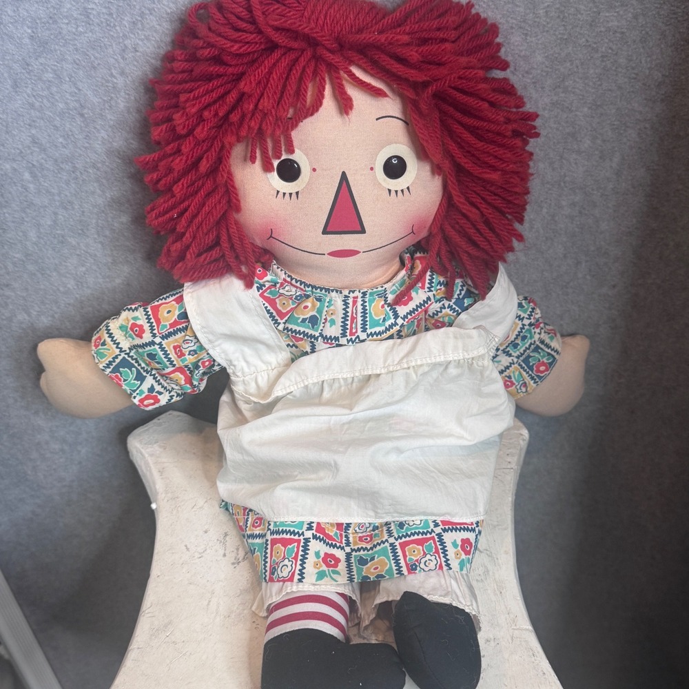 Vintage Applause Raggedy Ann Stamp Doll 1911 of‎ 5000 Gruelle Limited Edition